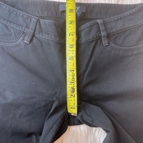 Ann Taylor Denim Ankle Zip Skinny Jeans Size 2 Black - Picture 7 of 10